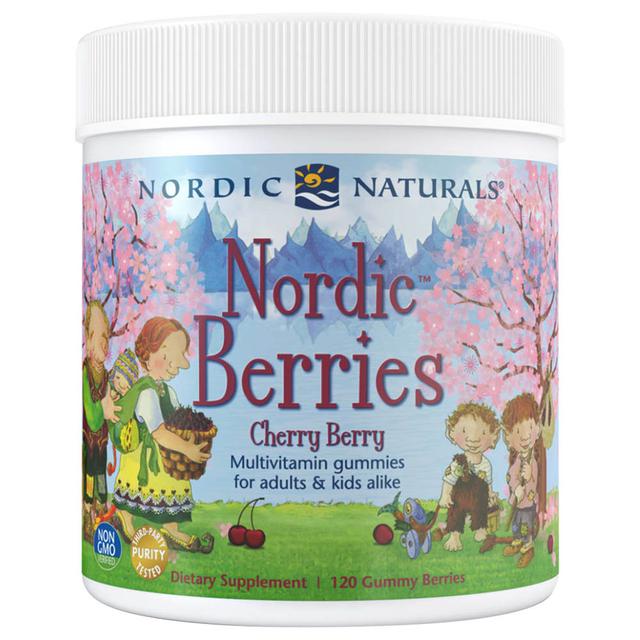 Nordic Naturals - Nordic Berries Cherry Berry 120 Gummies