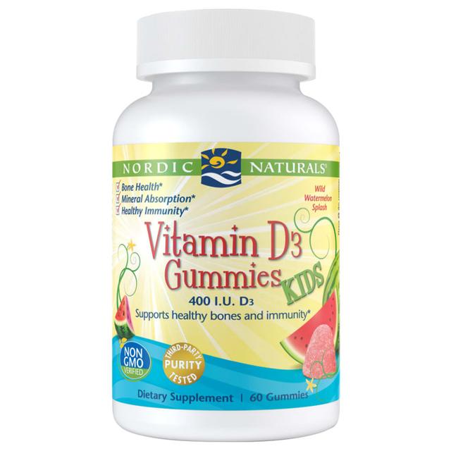 Nordic Naturals - Kids Vitamin D3 60 Gummies