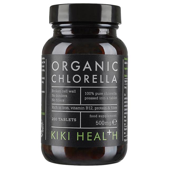 Kiki Health Organic - Chlorella, 200 Tablets