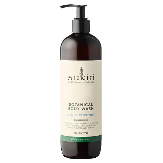 Sukin - Botanical Body Wash Lime & Coconut 500ml