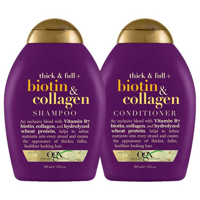 OGX Biotin & Collagen Shampoo + Conditioner Special Offer