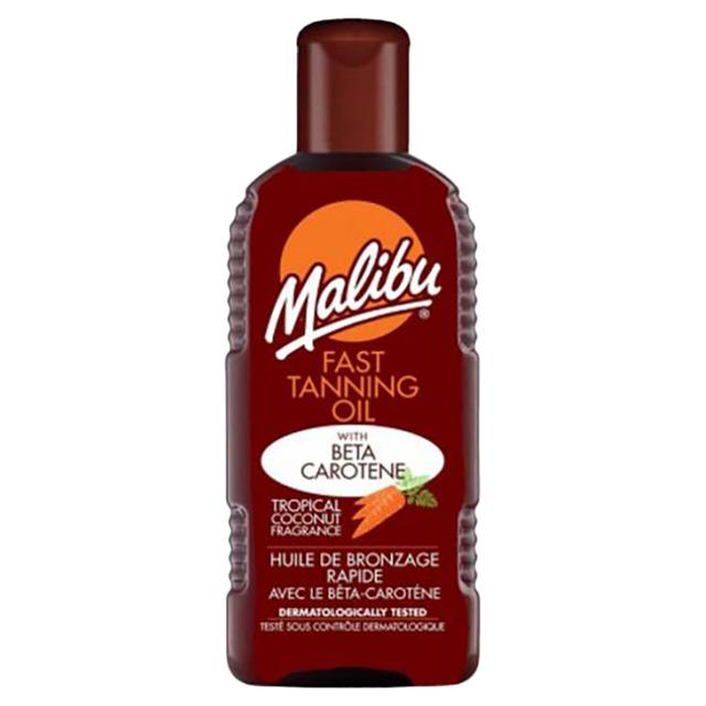 Malibu - Fast Tanning Oil With Carotene 200ml