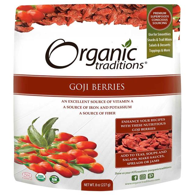 Organic Traditions Goji Berries 227g