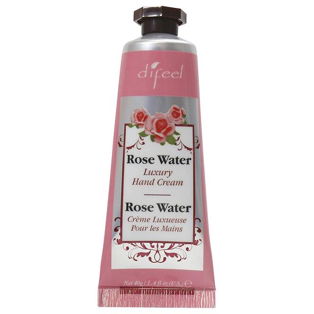 Difeel Luxury Moisturizing Hand Cream - Rosewater 40g