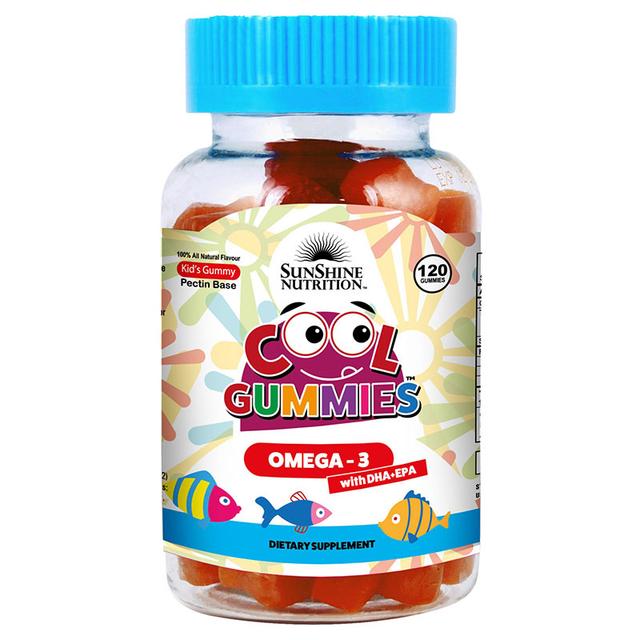 Sunshine Nutrition Cool Gummies Omega3 With DHA/EPA 120's