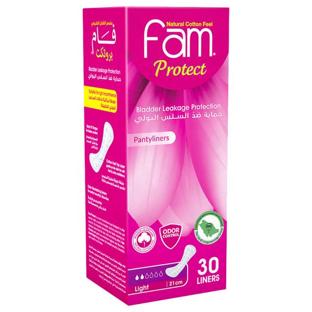 Fam - Protect Incontinence Panty Liners 30pcs