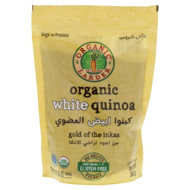 Organic Larder - Organic White Quinoa - 340g