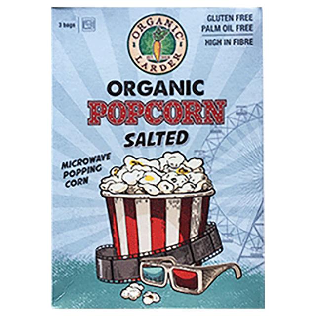 Organic Larder - Organic Microwave Popcorn Salted - 300g