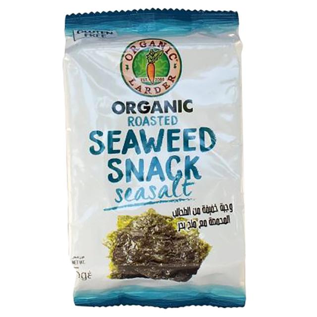 Organic Larder - Organic Seaweed Snack Seasalt - 5g