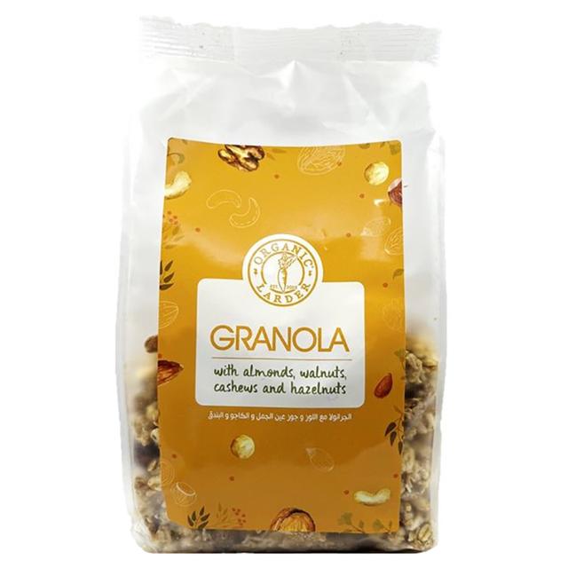 Organic Larder - Organic Granola With Nuts - 400g