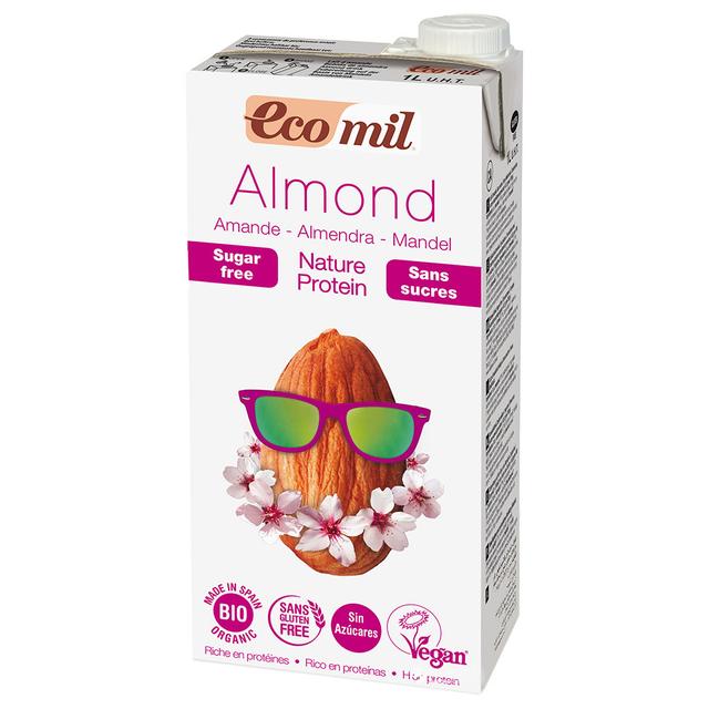 Ecomil Almond Milk Sugar-Free Protein Bio 1L