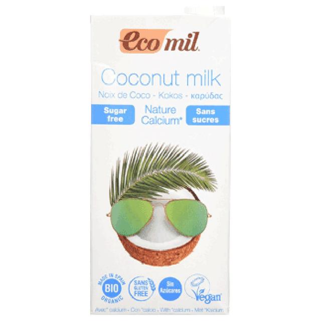 Ecomil Coconut Milk Sugar Free Calcium 1L