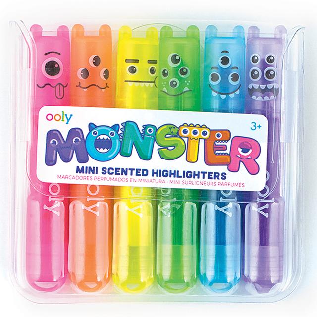 Ooly - Mini Monsters Scented Neon Markers