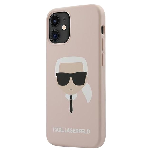 Karl Lagerfeld - Liquid Silicone Case Head - Pink