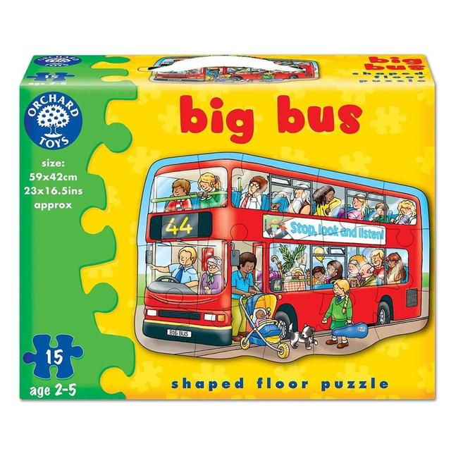 Orchard Toys - Big Bus Jigsaw Puzzle