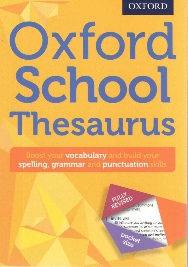 Oxford - Mini School Thesaurus 2016