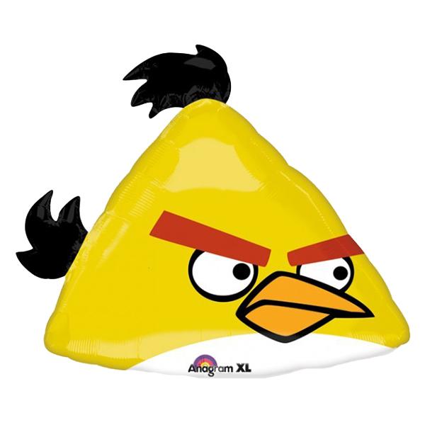 Amscan - Angry Birds Foil Balloon 23 x 21" - Yellow