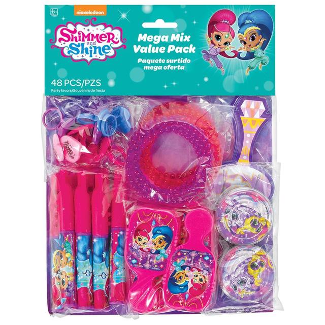 Shimmer & Shine Favor Mega Mix Value Pack 48pcs