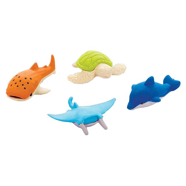 Sea Animals Eraser Favors 12pcs