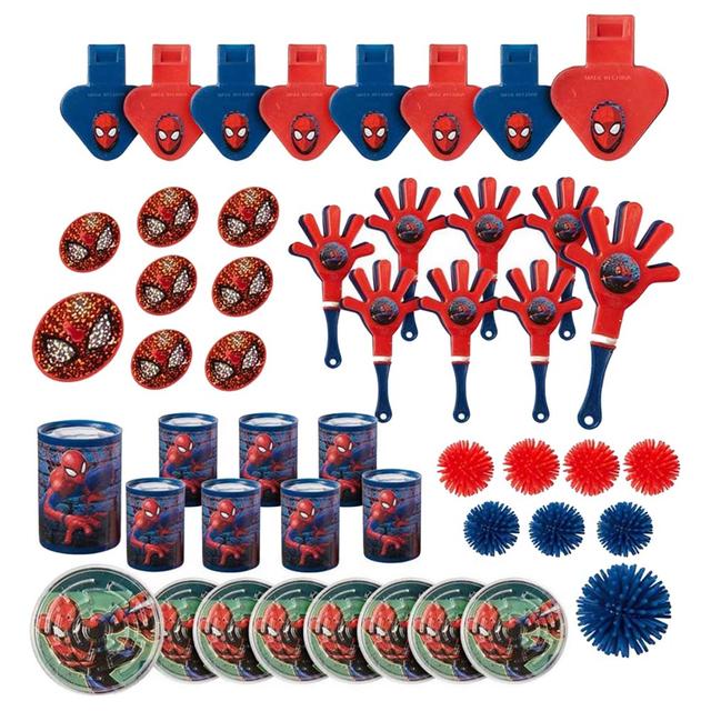 Party Centre - Spider-Man Webbed-Wonder Mega Mix Pack - 48pcs