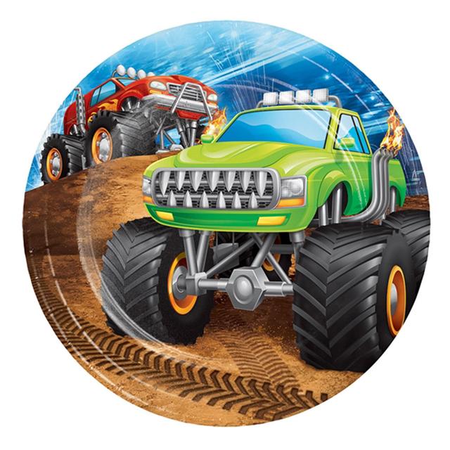 Creative Converting - Monster Truck Rally Dinner Plate 8pcs