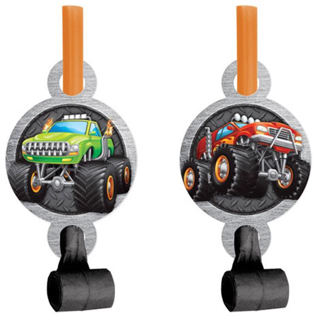 Creative Converting - Monster Truck Rally Blowouts 8pcs