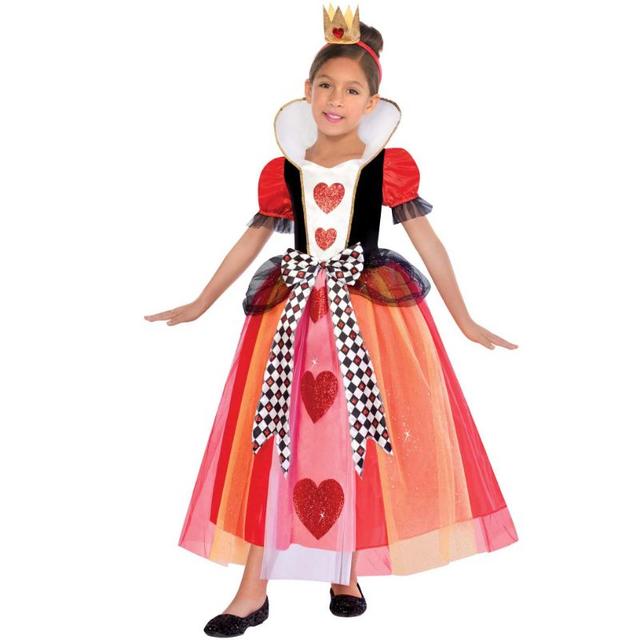 Kids Queen of Hearts Costume_4-6y