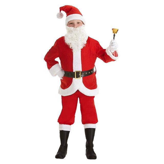 Child Santa Suit Christmas Costume Small