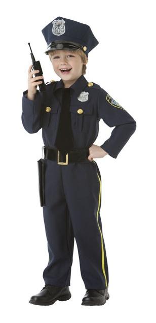 Police Officer Child Costume (8-10)