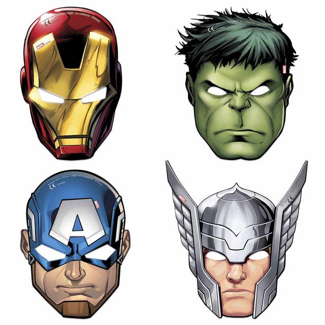 Avengers Masks 6 pcs