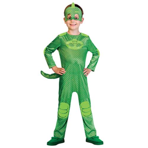 Child Pj Masks Gekko Costume 2-3 Years