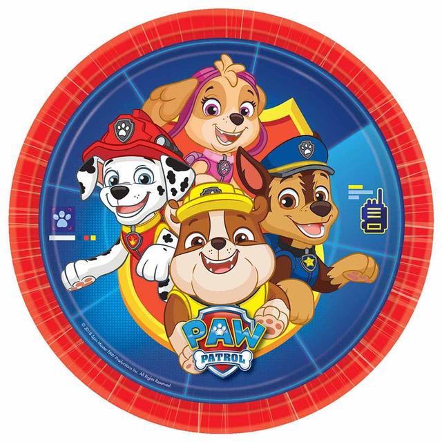 Amscan - Paw Patrol Paper Plates " Pack of 8