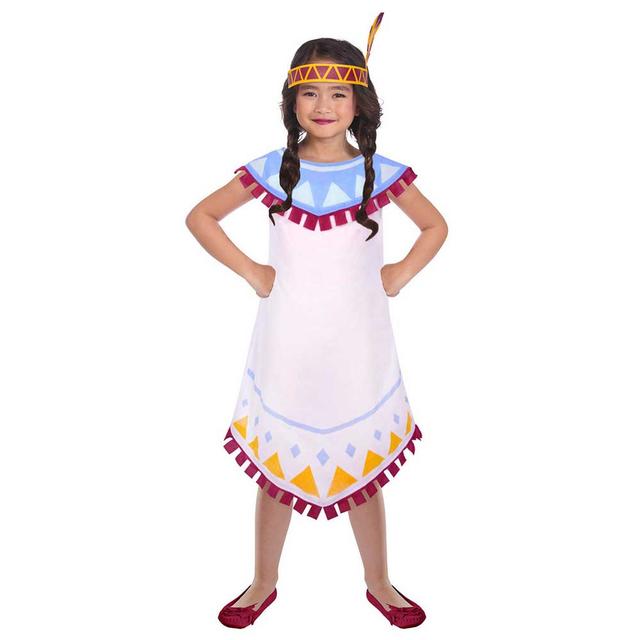 Child Tepee & Tomahawk Girls Costume_4-6Y