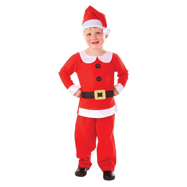 Child Mr. Santa Christmas Costume 3-5Y