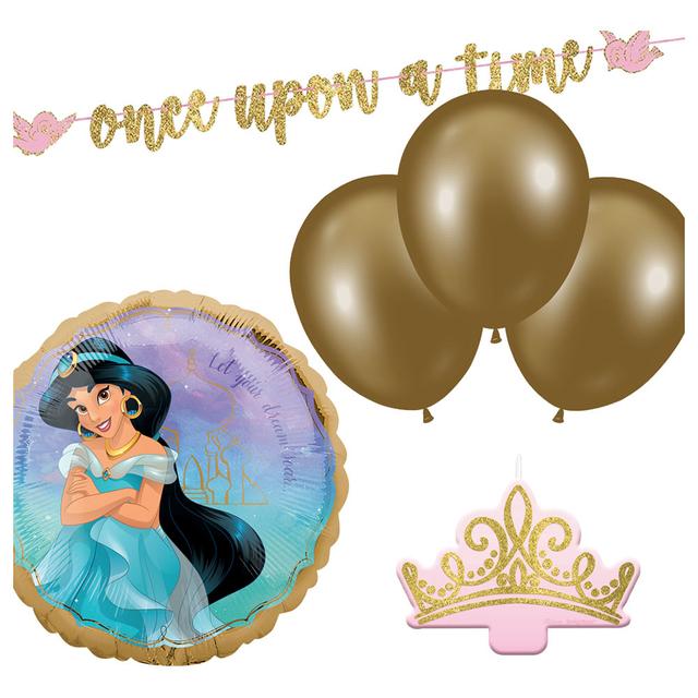 Party Center - Disney Princess Jasmine Decoration Kit