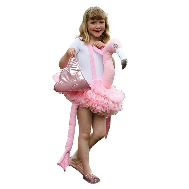 Child Ride on Flamingo Costume - Pink