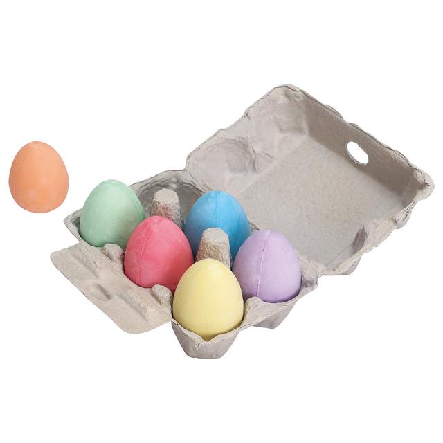 Bigjigs - Box Of Chalk Eggs - 6pcs