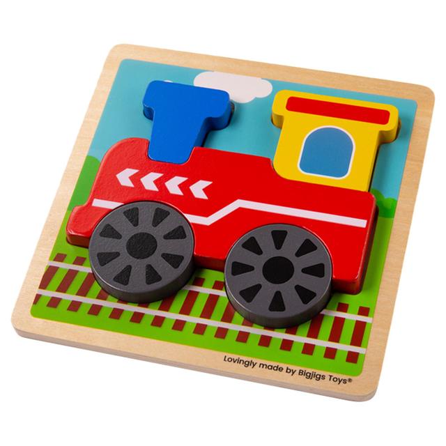 Bigjigs - Chunky Lift Out Puzzle - Train