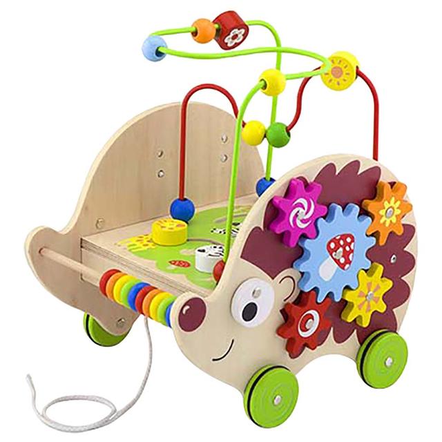 Viga - 5-in-1 Pull Along Activity Hedgehog