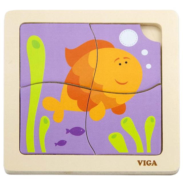 Viga - Handy Flat Puzzle - Fish