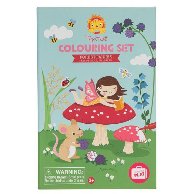 Tiger Tribe - Forest Fairies Colouring Set