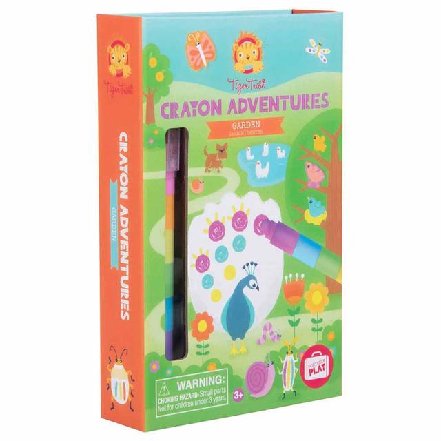 Tiger Tribe - Crayon Adventures - Garden