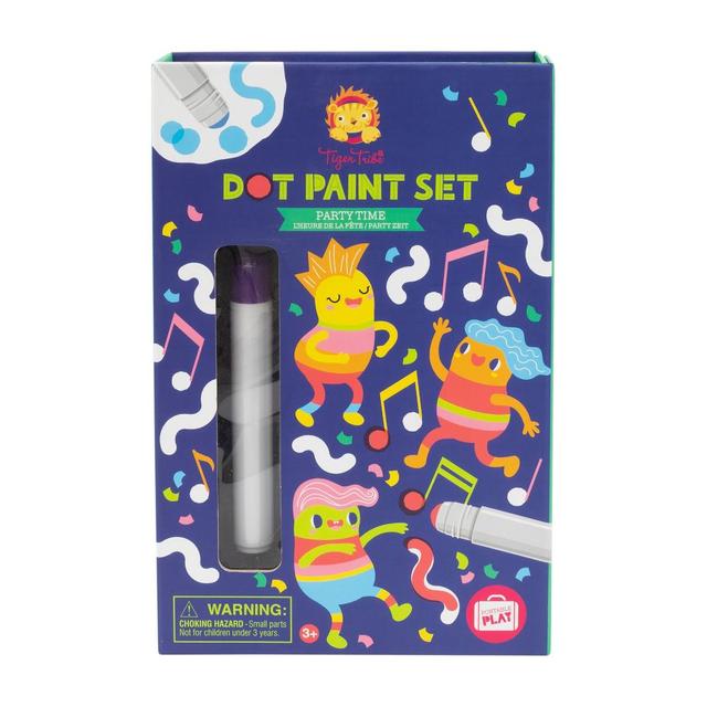 Tiger Tribe - Dot Paint Set - Party Time