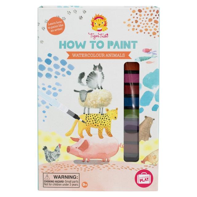 Tiger Tribe - How to Paint - Watercolour Animals