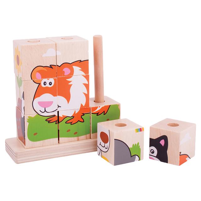 Bigjigs - Stacking Blocks - Pets