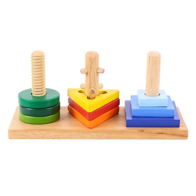 Bigjigs - Wooden Twist & Turn Puzzle