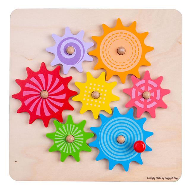 Bigjigs - Wooden Cog Puzzle