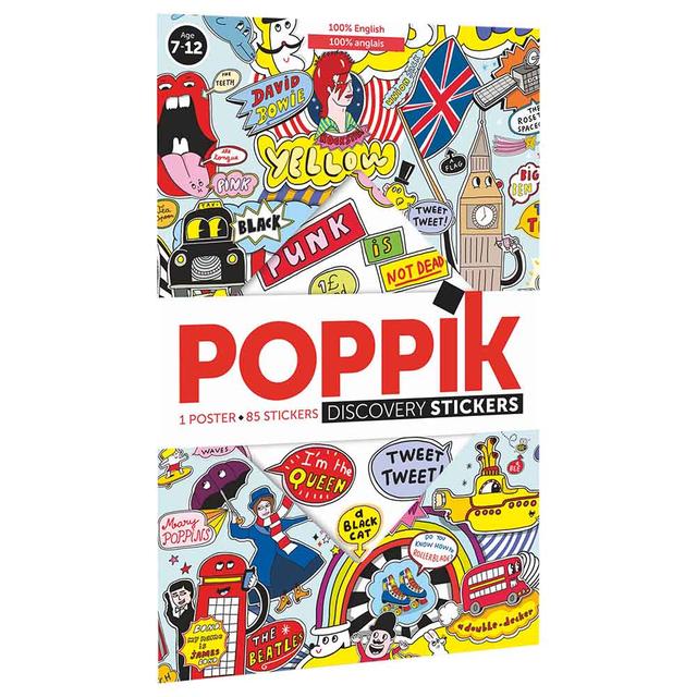 Poppik - Sticker Poster - 100% English