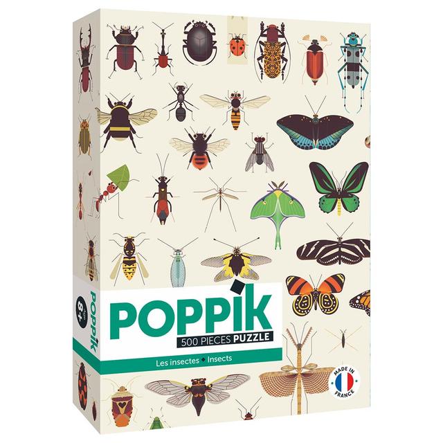 Poppik - Jigsaw Puzzle - Insects 500 Pieces