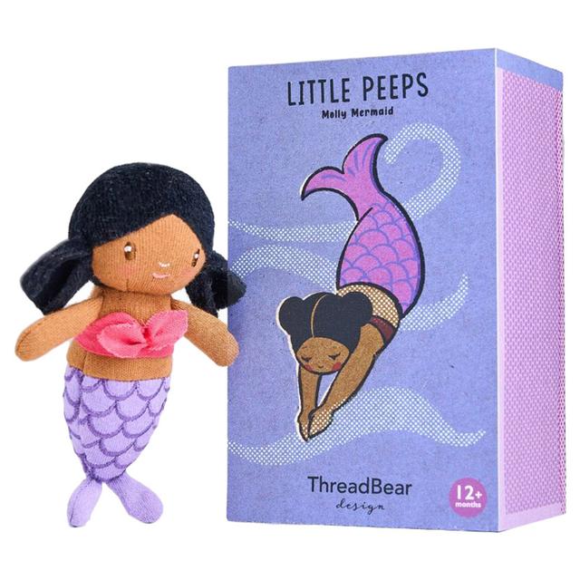 ThreadBear Design - Little Peeps Molly Mermaid Soft Toy